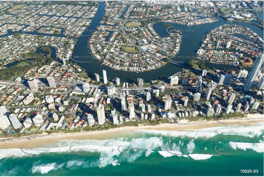 Aerial Photo Surfers Paradise QLD Aerial Photography