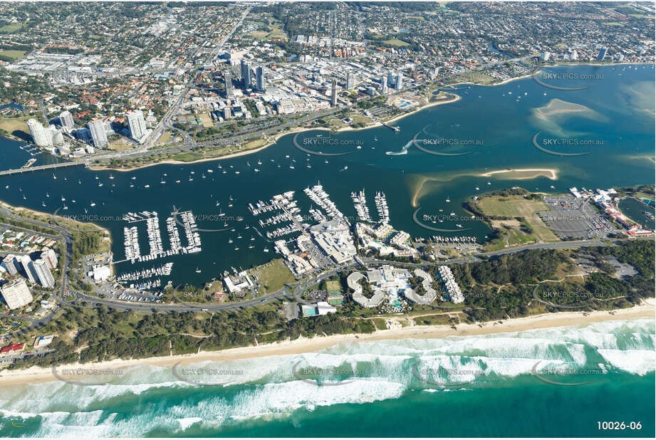 Aerial Photo Main Beach QLD Aerial Photography