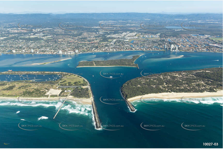 Gold Coast Sea Way & The Broadwater QLD Aerial Photography