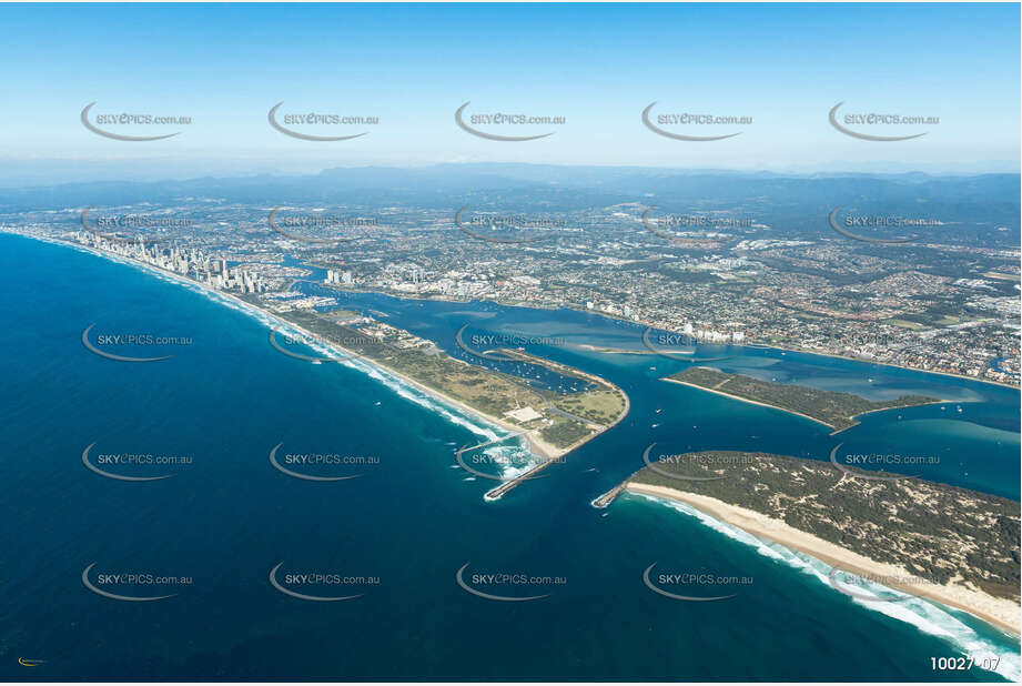 Gold Coast Sea Way & The Broadwater QLD Aerial Photography