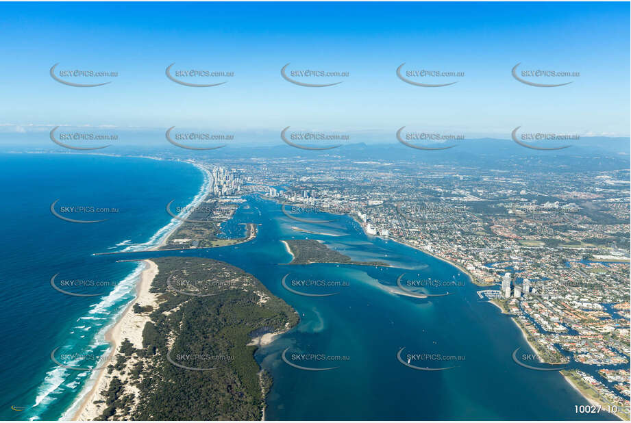 Gold Coast Sea Way & The Broadwater QLD Aerial Photography