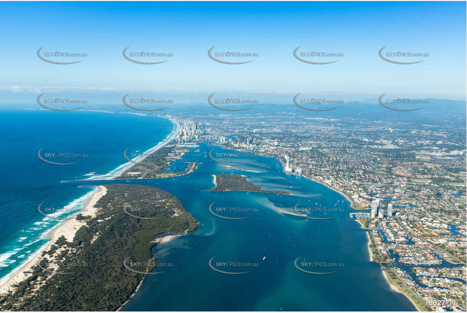 Gold Coast Sea Way & The Broadwater QLD Aerial Photography