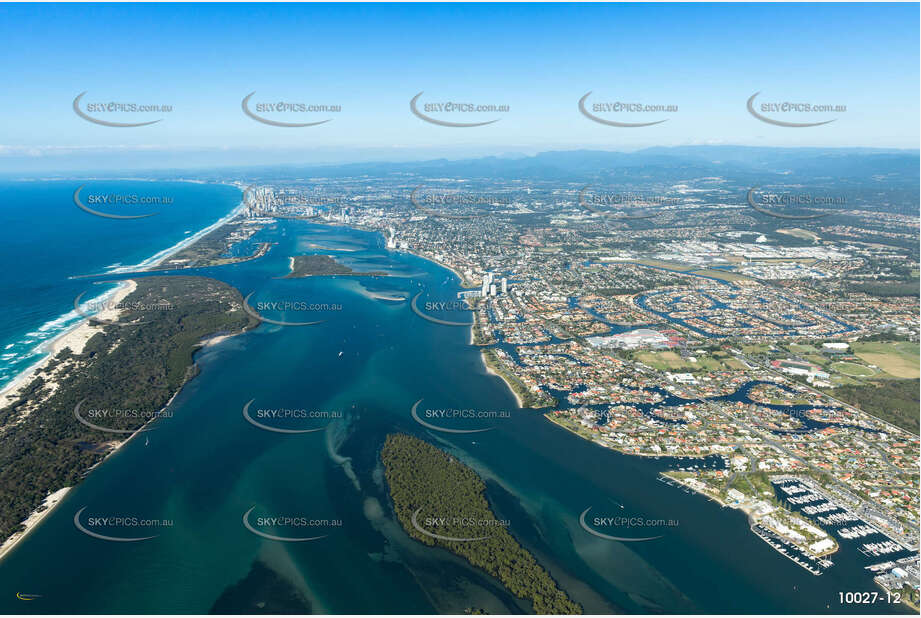 Gold Coast Sea Way & The Broadwater QLD Aerial Photography