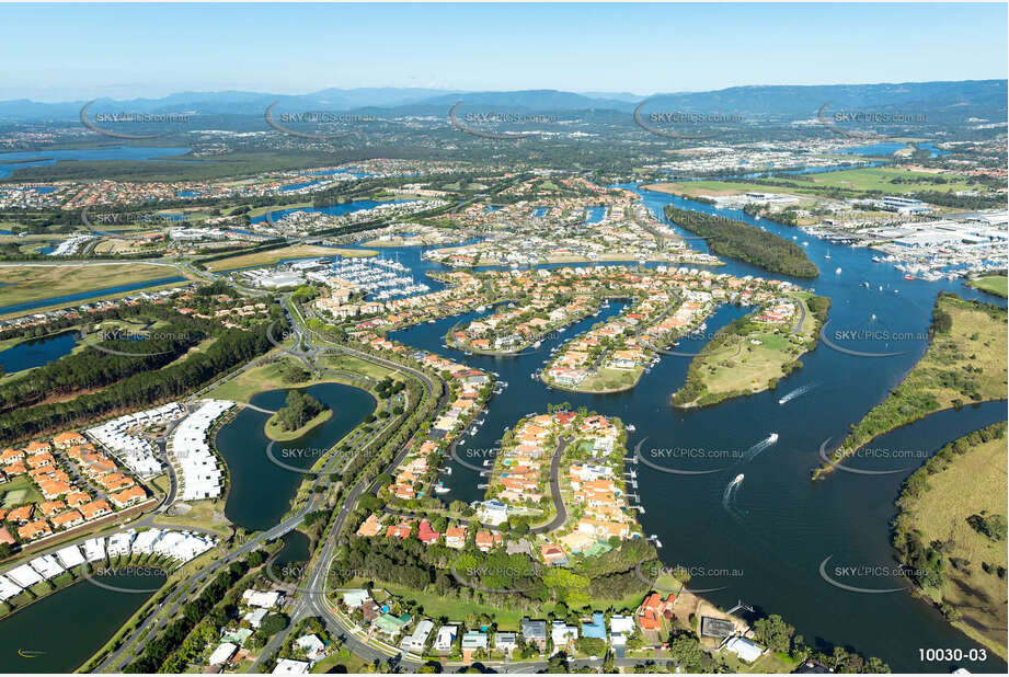 Aerial Photo Hope Island QLD Aerial Photography