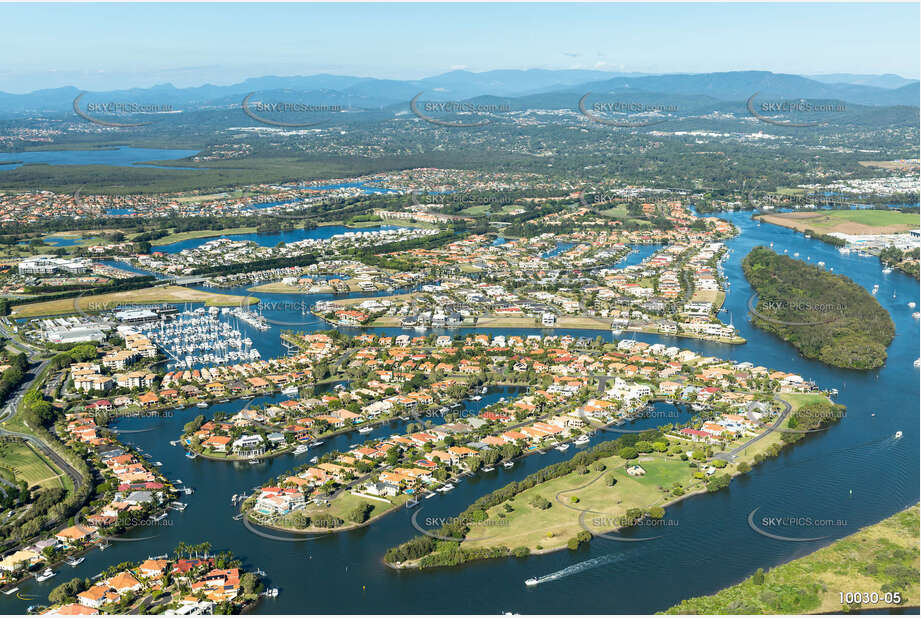 Aerial Photo Hope Island QLD Aerial Photography