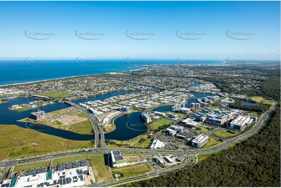 Aerial Photo Birtinya QLD Aerial Photography