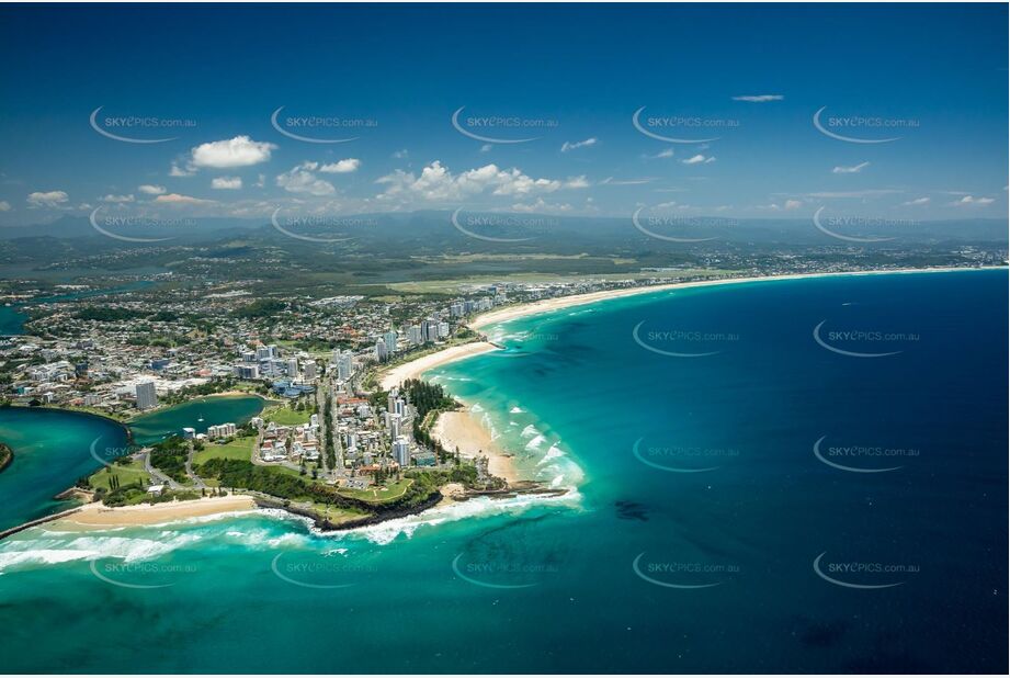 Aerial Photo Coolangatta QLD Aerial Photography