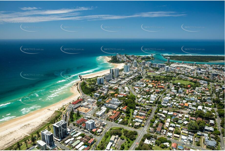 Aerial Photo Coolangatta QLD Aerial Photography