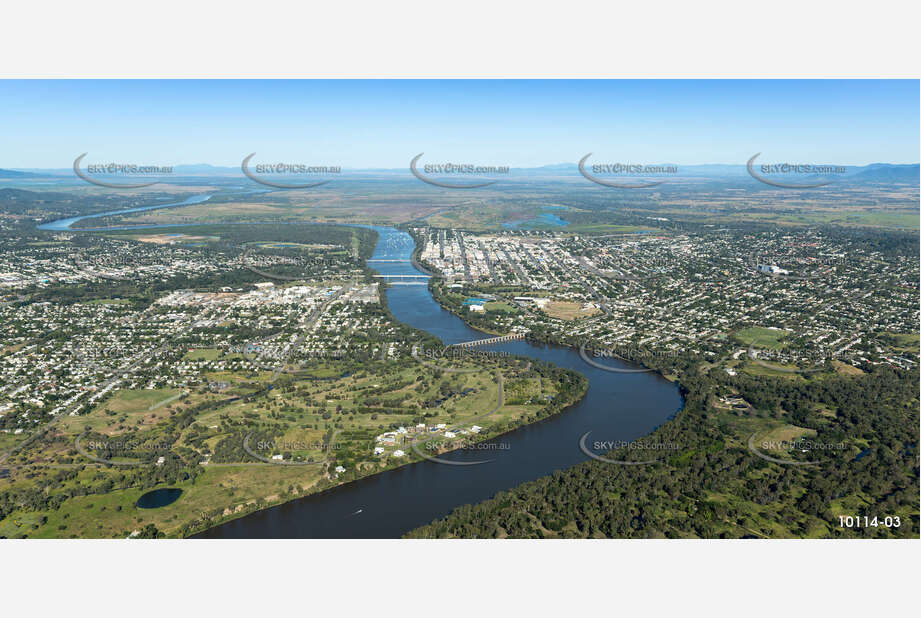 The Fitzroy River Rockhampton Aerial Photography