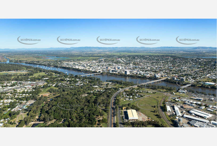 The Fitzroy River Rockhampton Aerial Photography