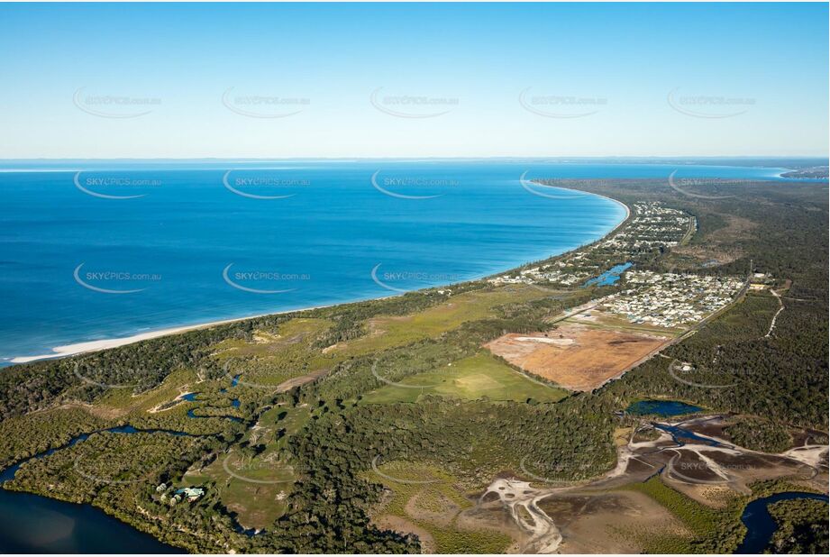 Aerial Photo Woodgate QLD Aerial Photography