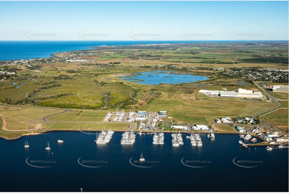 Bundaberg Port Marina Burnett Heads QLD Aerial Photography