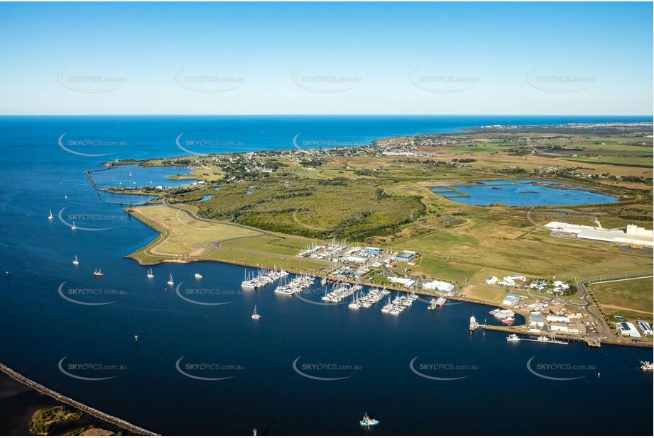 Bundaberg Port Marina Burnett Heads QLD Aerial Photography