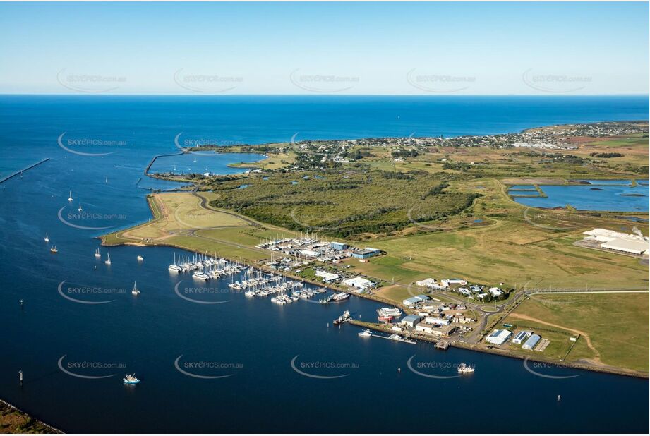 Bundaberg Port Marina Burnett Heads QLD Aerial Photography