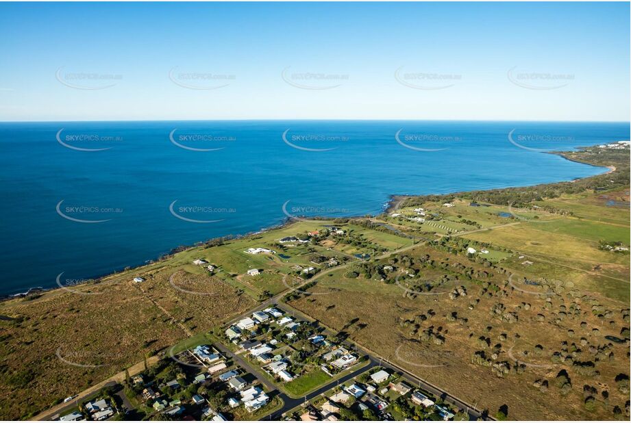 Aerial Photo Burnett Heads QLD Aerial Photography