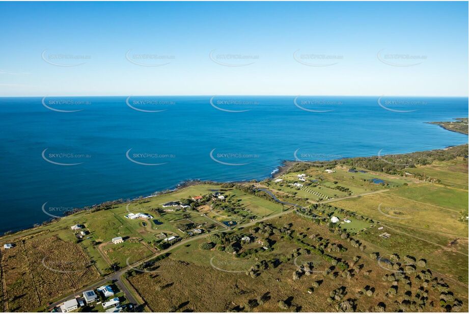 Aerial Photo Burnett Heads QLD Aerial Photography