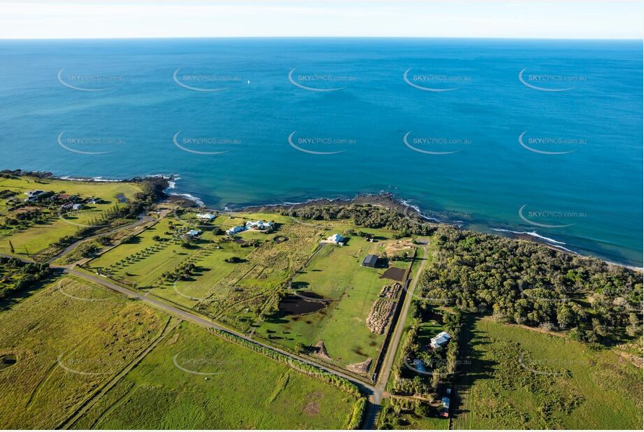 Aerial Photo Burnett Heads QLD Aerial Photography