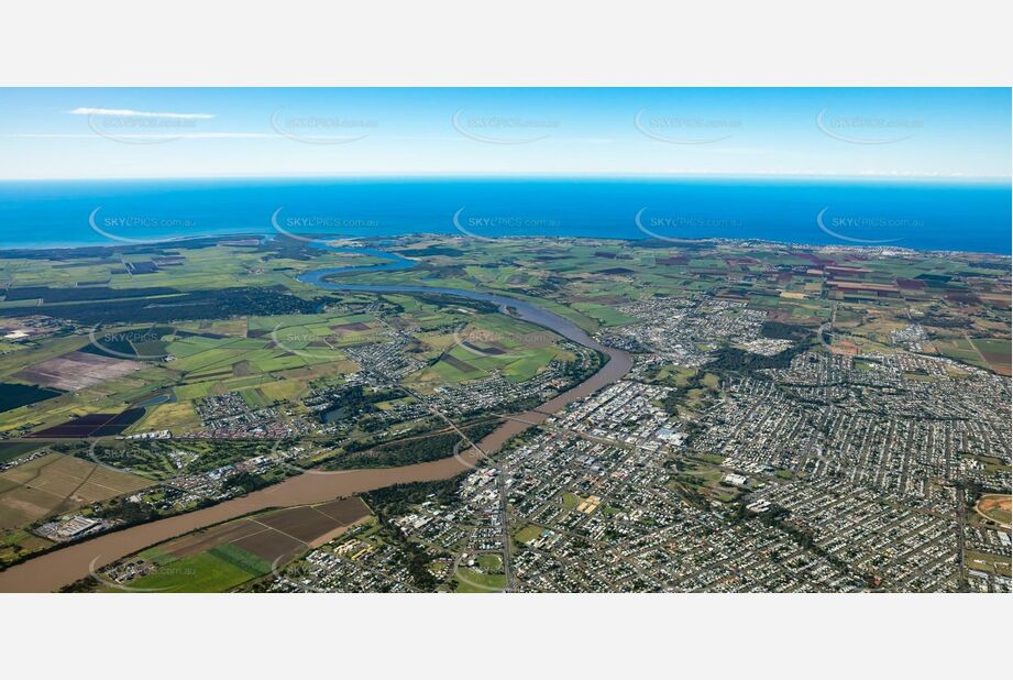 Aerial Photo Bundaberg West QLD Aerial Photography