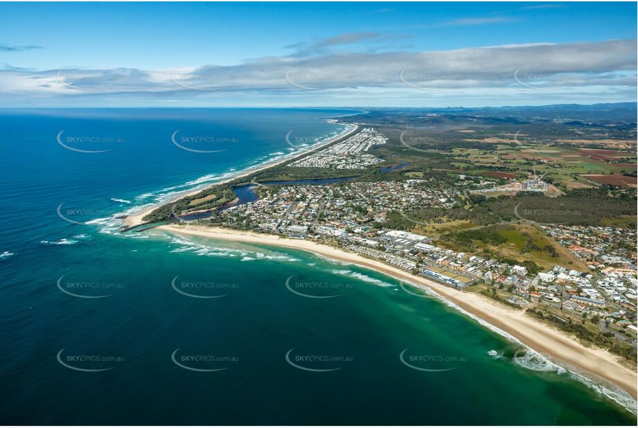 Aerial Photo Kingscliff NSW Aerial Photography