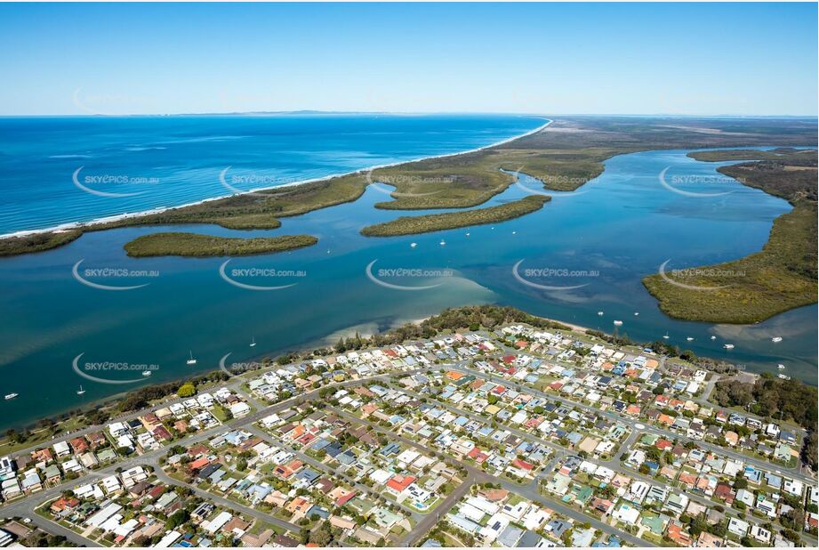 Aerial Photo Golden Beach QLD Aerial Photography