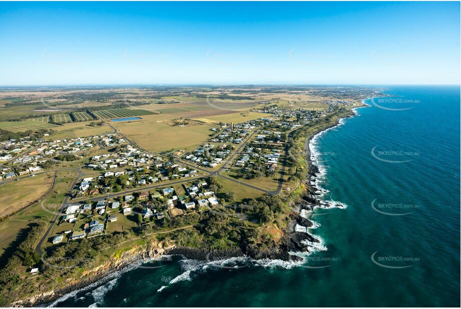 Aerial Photo Elliott Heads QLD Aerial Photography