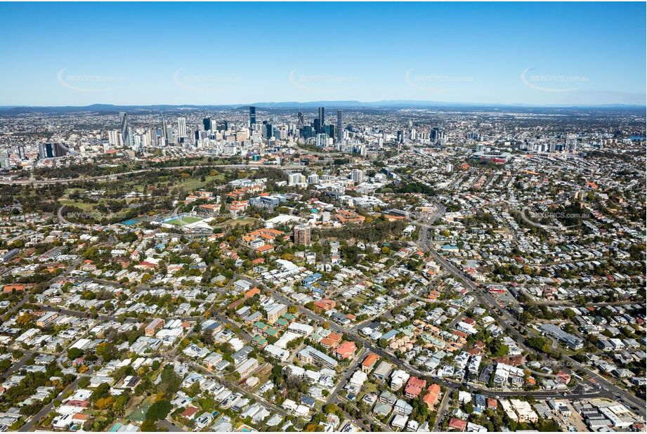 Aerial Photo Kelvin Grove QLD Aerial Photography