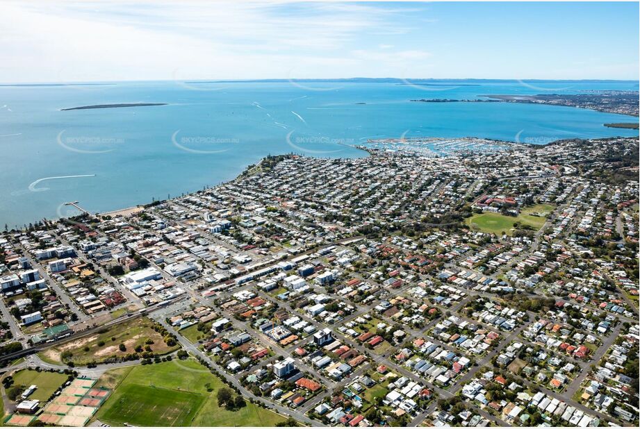 Aerial Photo Wynnum QLD Aerial Photography