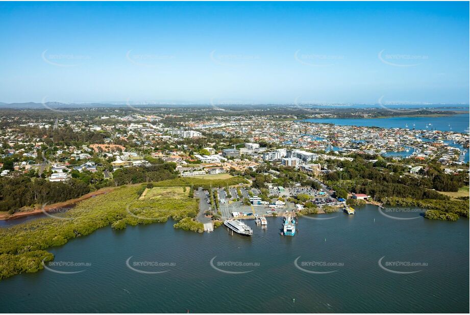 Aerial Photo Cleveland QLD Aerial Photography