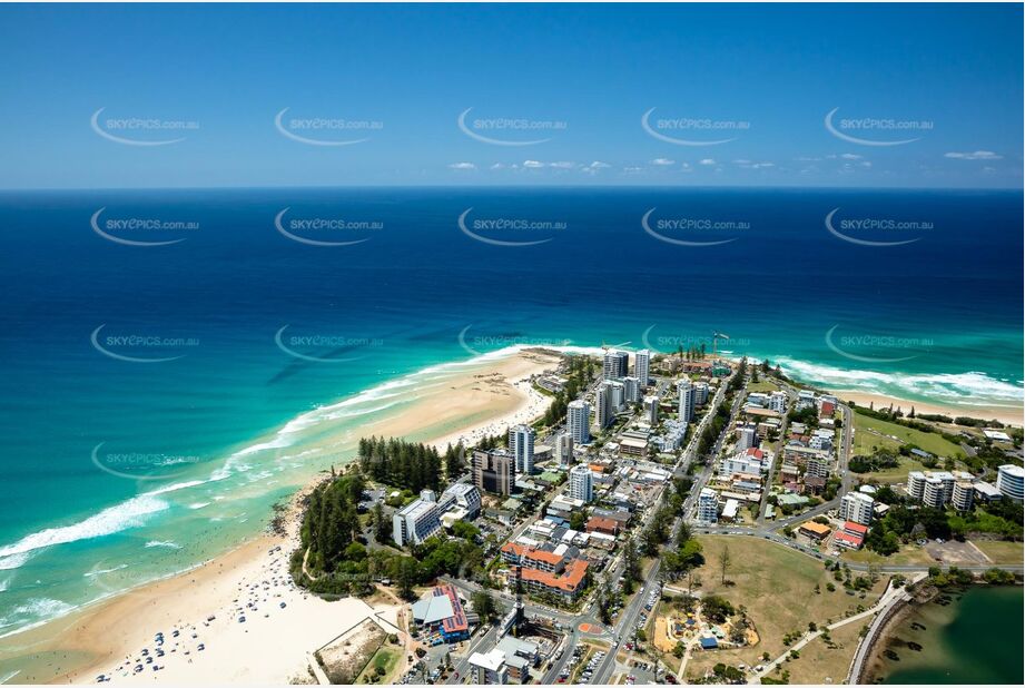 Aerial Photo Coolangatta QLD Aerial Photography