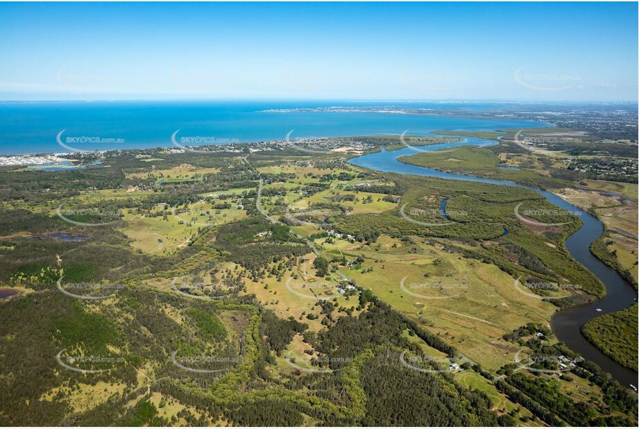 Aerial Photo Beachmere QLD Aerial Photography