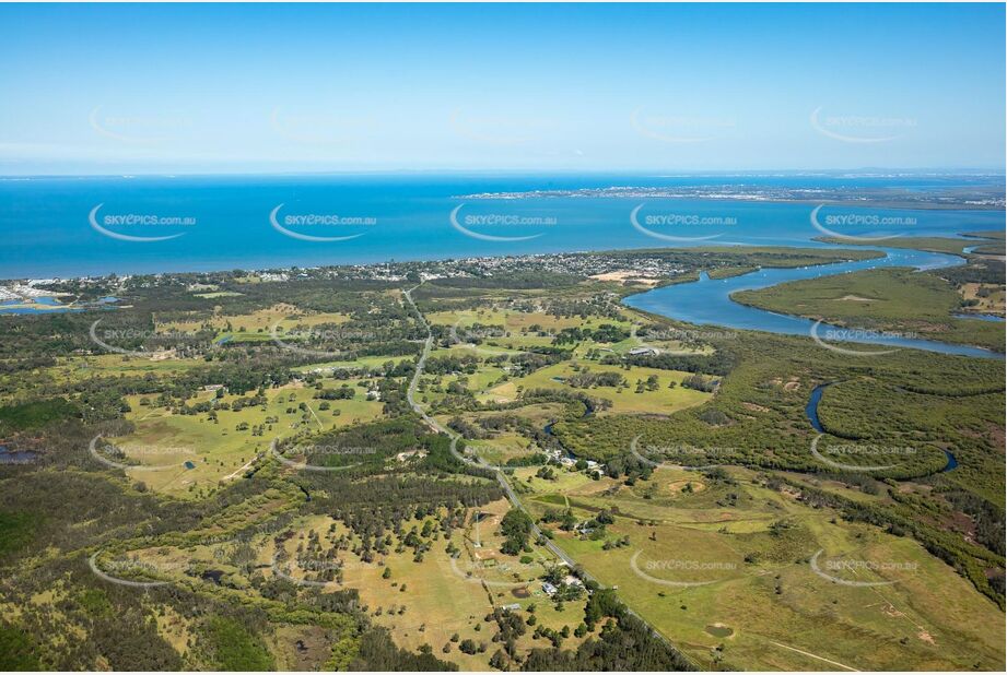 Aerial Photo Beachmere QLD Aerial Photography