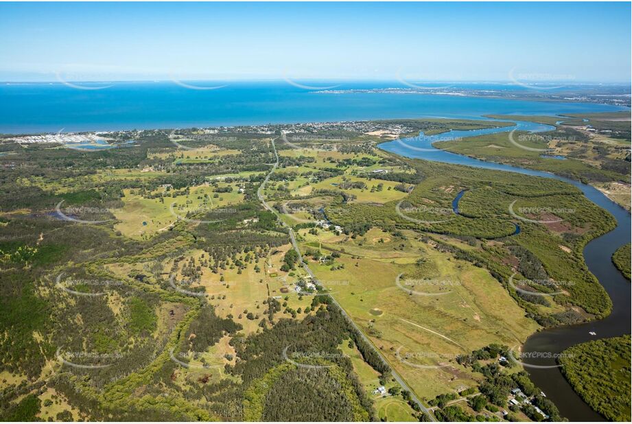 Aerial Photo Beachmere QLD Aerial Photography