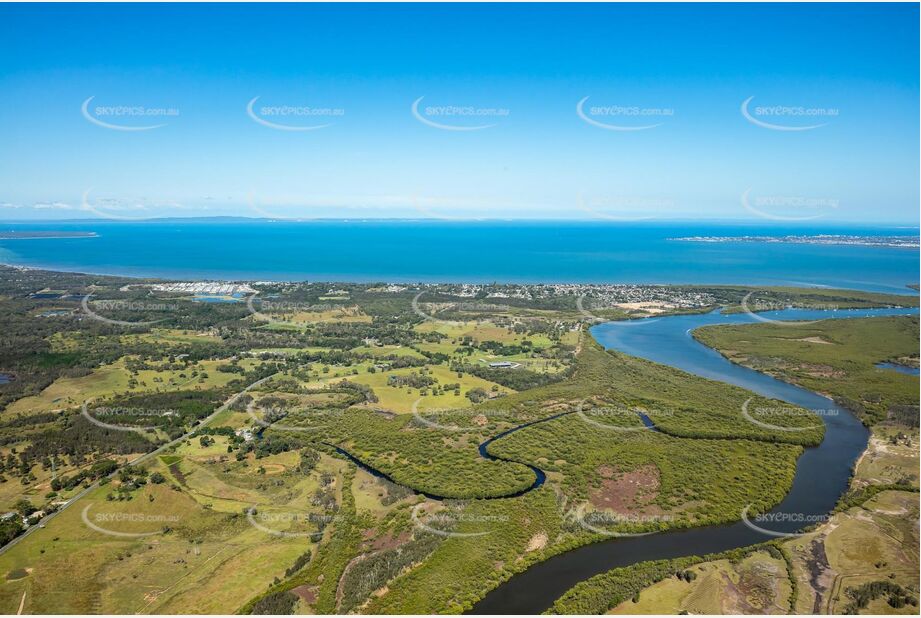 Aerial Photo Beachmere QLD Aerial Photography