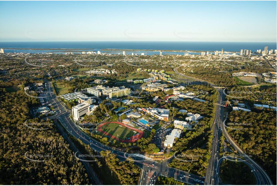 Aerial Photo Griffith University Southport QLD