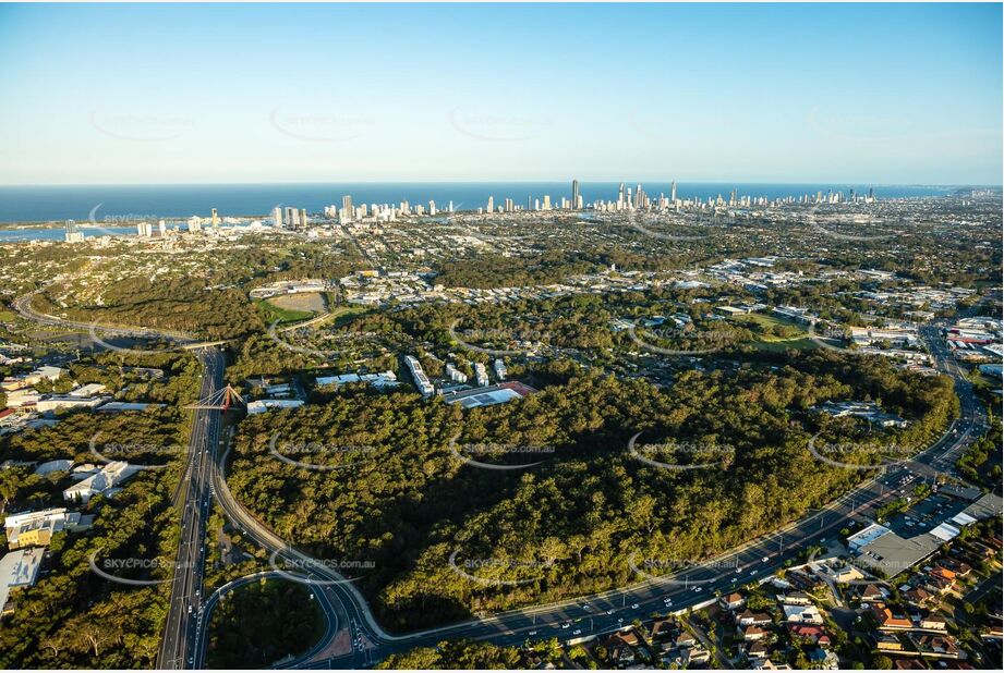 Sunset Aerial Photo Southport QLD Aerial Photography