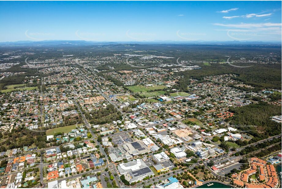 Aerial Photo Cleveland QLD Aerial Photography