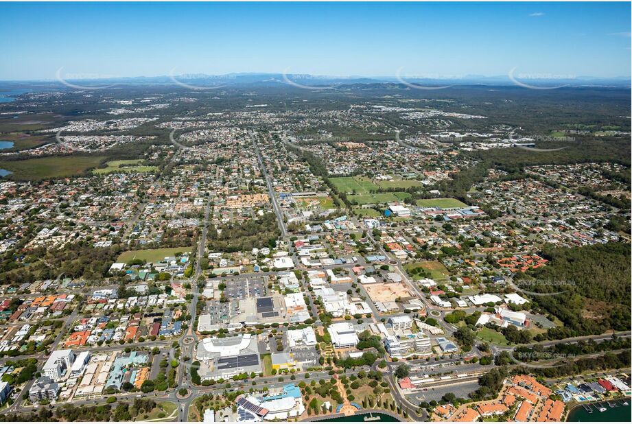 Aerial Photo Cleveland QLD Aerial Photography