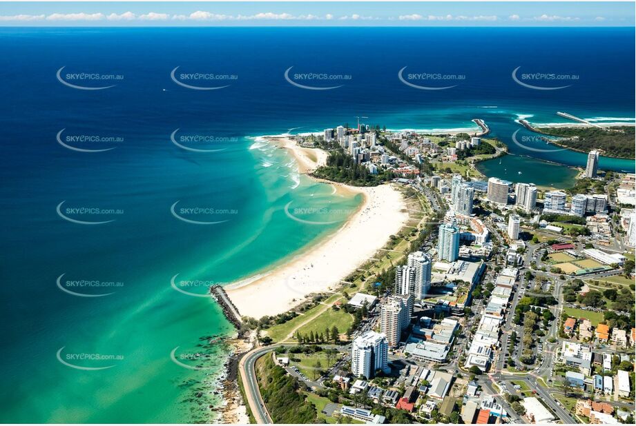 Aerial Photo Coolangatta QLD Aerial Photography