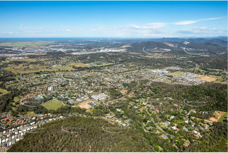 Aerial Photo Bahrs Scrub QLD Aerial Photography