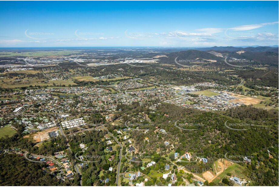 Aerial Photo Bahrs Scrub QLD Aerial Photography