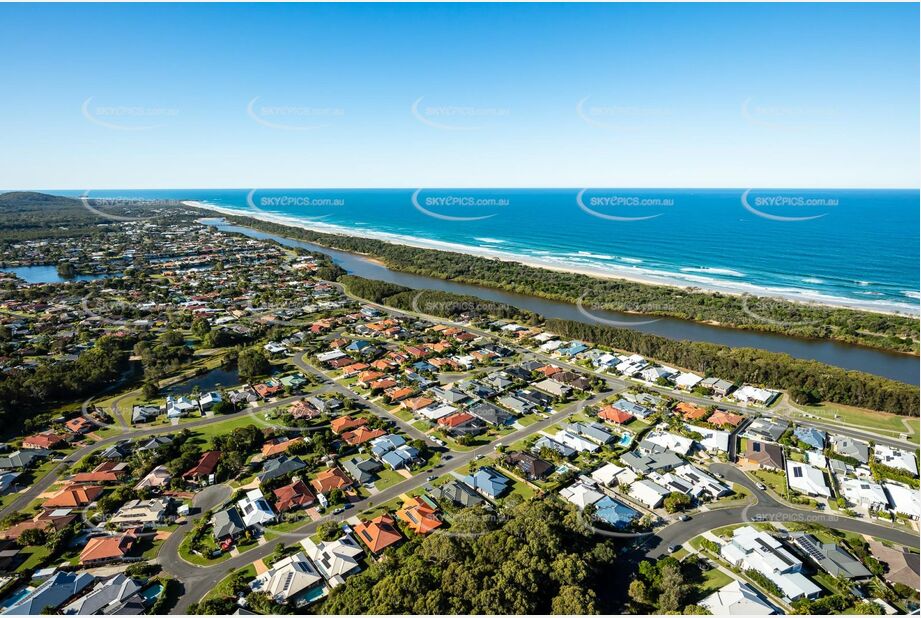 Aerial Photo Pottsville NSW Aerial Photography