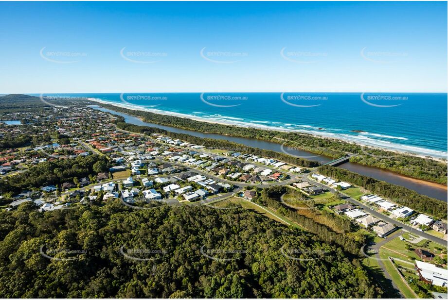 Aerial Photo Pottsville NSW Aerial Photography