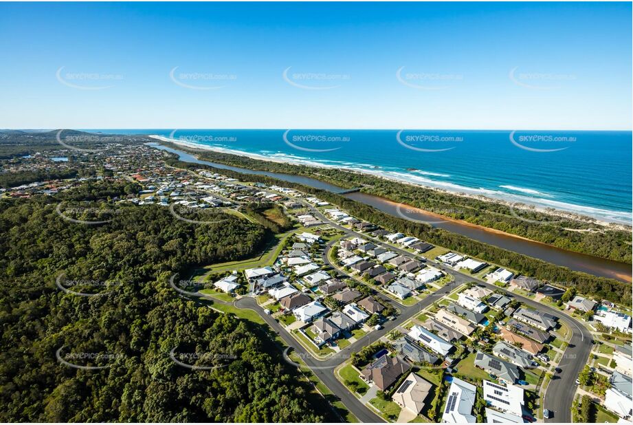 Aerial Photo Pottsville NSW Aerial Photography