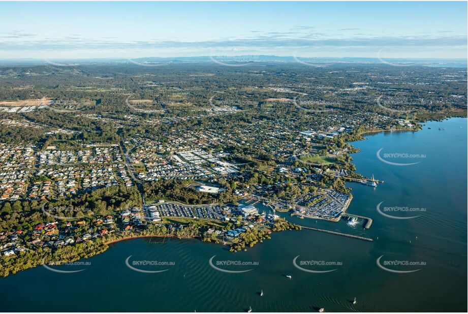 Early Morning Aerial Photo Redland Bay QLD