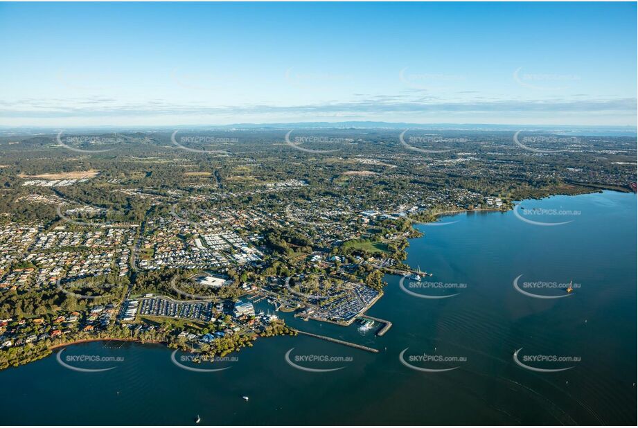 Early Morning Aerial Photo Redland Bay QLD