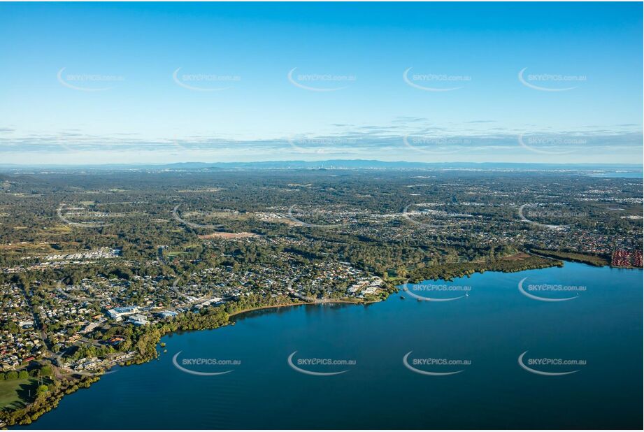 Early Morning Aerial Photo Redland Bay QLD