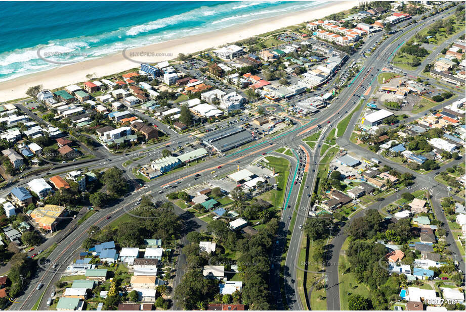 Aerial Photo Tugun QLD Aerial Photography