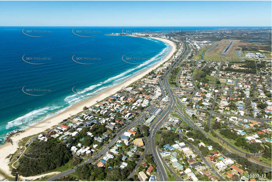 Aerial Photo Tugun QLD Aerial Photography