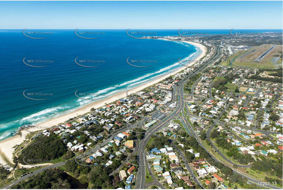 Aerial Photo Tugun QLD Aerial Photography