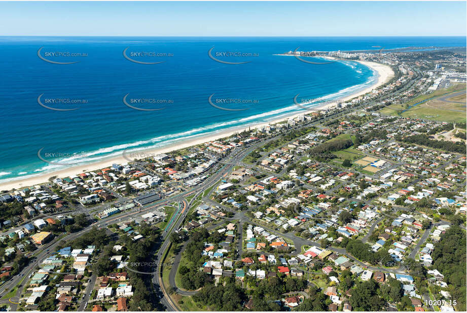 Aerial Photo Tugun QLD Aerial Photography